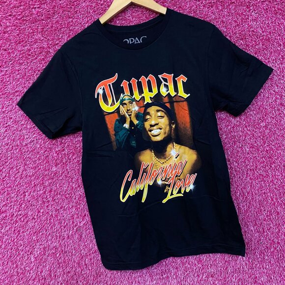 Tupac California Love Hip-Hop T-Shirt Small - Picture 3 of 4